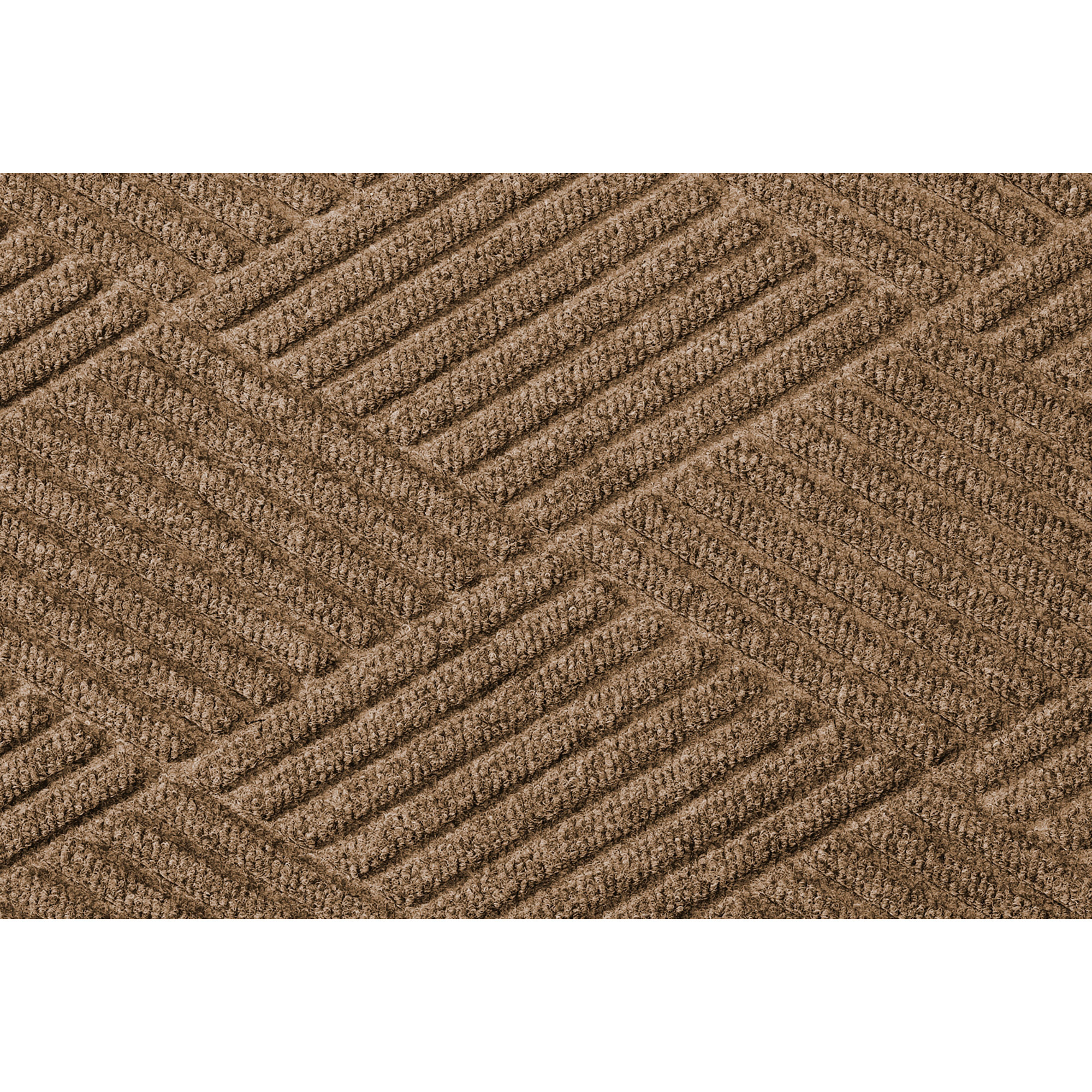 WaterHog, Max Diamond Fash Khaki 4x6 universal, Width 72 in, Length 48 in, Thickness 3/8 in, Model# 22977646070